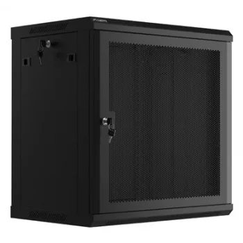 Wandmontierter Schrank Lanberg WF01-6412-23B 12U Schwarz IP20