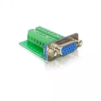 VGA-Buchsen-Klemmleistenadapter DeLOCK 65170