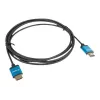 HDMI-Kabel LANBERG CA-HDMI-22CU-0018-BK 1,8 m — HDMI Typ A auf A, HDMI 2.0, 18 Gbit/s, ARC, vergoldet
