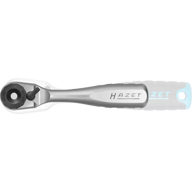 Bit-Ratsche 1/4 Zoll Hazet 863MB, 6,3 mm Vierkantantrieb, 90 mm Länge