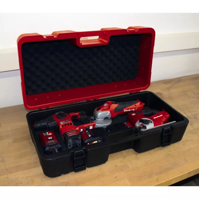 E-Box L70 /35, Werkzeugkiste Rot/Schwarz