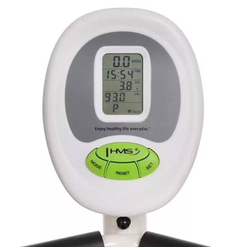 Horizontales Magnet-Heimtrainer weiß und grün HMS R9259
