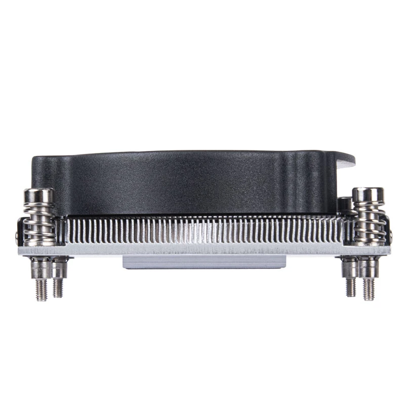 Prozessor-Luftkühler SILVERSTONE SST-XE01-1700A — 8-cm-Lüfter, 1000–5500 U/min, Dual-Kugellager, schwarz
