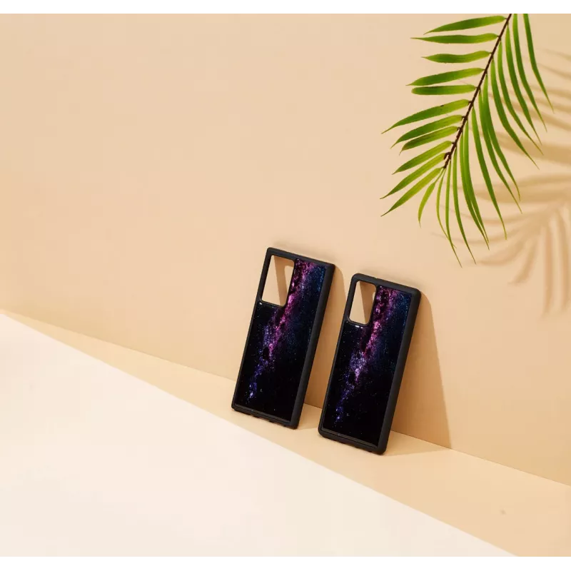 Schutzhülle iKins für Samsung Galaxy Note 20 — Milky Way Schwarz