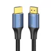 Vention Baumwollgeflochtenes HDMI-A Stecker auf Stecker HD Kabel 8K 5M Blau Aluminiumlegierung Typ