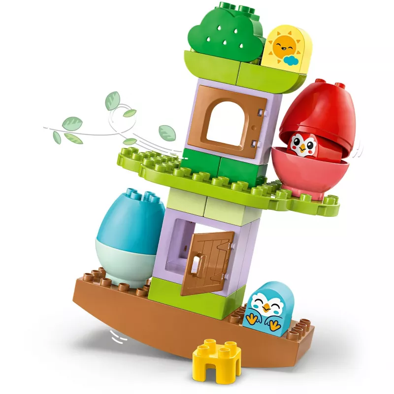 Bauspielzeug LEGO DUPLO Balancier- und Stapelbaum 10440 — 27 Teile, für Kinder ab 1,5 Jahren, große bunte Steine