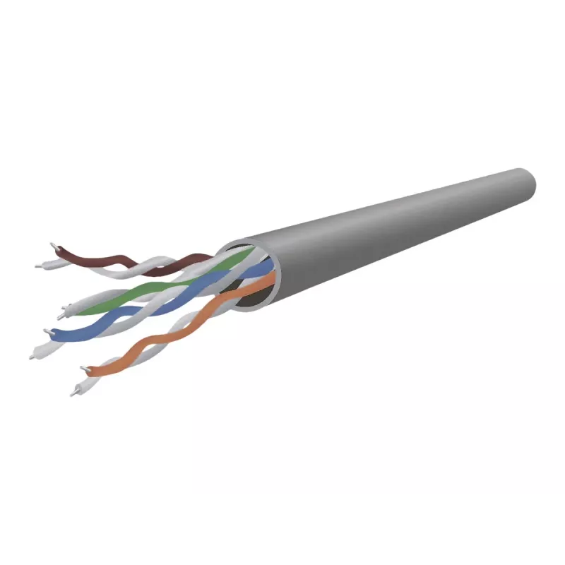 Gembird - Patchkabel - RJ-45 (M) zu RJ-45 (M) - 2 m - UTP - CAT 5e - Formteil - Grau