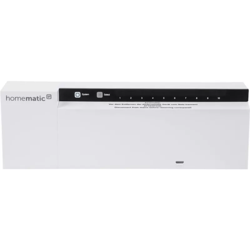 eQ-3 Homematic IP HmIP-FAL230-C10 - Steuerung für Fußbodenheizung - Funk - 868,3 MHz, 869,525 MHz (142981A0)