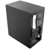 Logic Atos ARGB Mini USB 3.0 Micro-Tower-Gehäuse, Schwarz (AM-ATOS-10-0000000-0002)