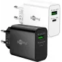 Goobay USB-C PD GaN Dual-Fast Charger (30 W) Weiß (75336)