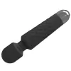 Klitoris-Massagegerät Erolab Wand-M Schwarz — wiederaufladbar, wasserdicht