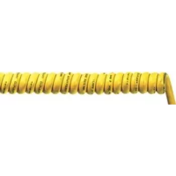 LappKabel Spiralkabel OLFLEX® SPIRAL 540 P 1000 mm / 3500 mm 2 x 1 mm² Gelb 73220125 1 Stück (73220125)