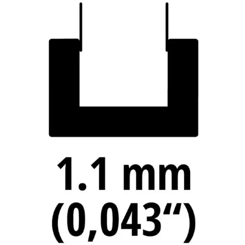 Ersatzschwert 4501753, für Akku-Kettensäge GE-LC 18/25-1 Li (25 cm, 1,1 mm)