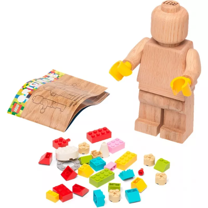LEGO Wooden Minifigure, Dekoration Holz