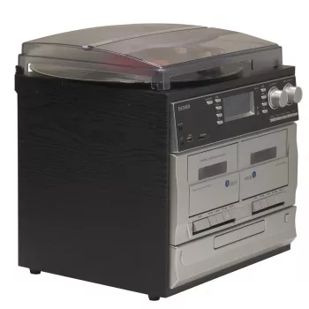 Inter Sales Denver MRD-166 - 6,9 kg - Schwarz - Grau - Persönlicher CD-Player