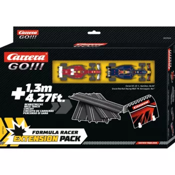 Slotcar-Rennbahnerweiterung CARRERA GO!!! Formula Racer - zusätzliches Schienenset zur Erweiterung des GO!!! Layouts