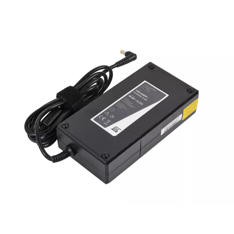 Netzteil Grün Cell AD139P 90W Universelles Laptop-Netzteil 19,5 V 9,23 A 5,5×1,7 mm Schwarz