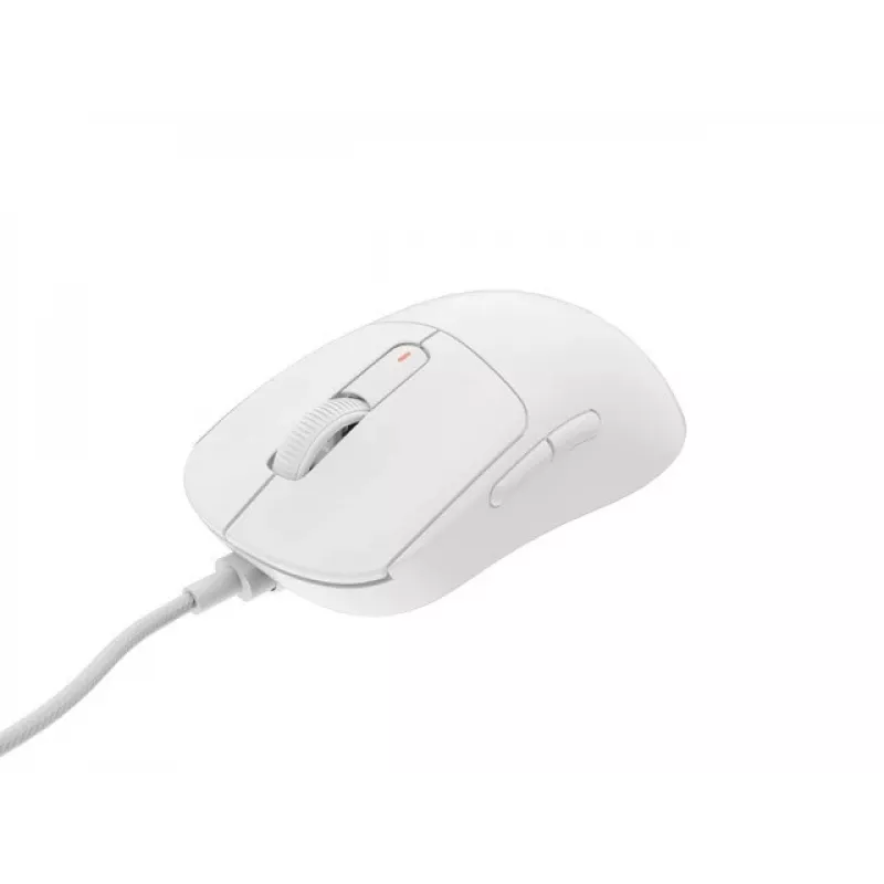 Gaming-Maus Fury Tanto T4 — 12000 DPI, RGB, weiß, USB