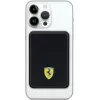 Ferrari Leistungbank FEPB5MNCAK 15W 5000mAh Schwarz/Schwarz Metal Logo MagSafe