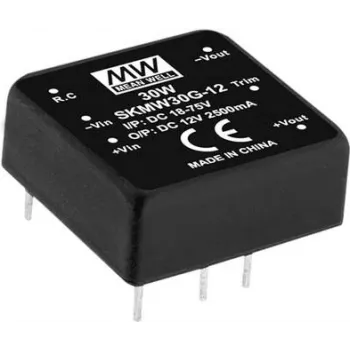 Netzadapter/Inverter Mean Well SKMW30F-03 — 30 W Ausgang, RoHS-zertifiziert, 18 g