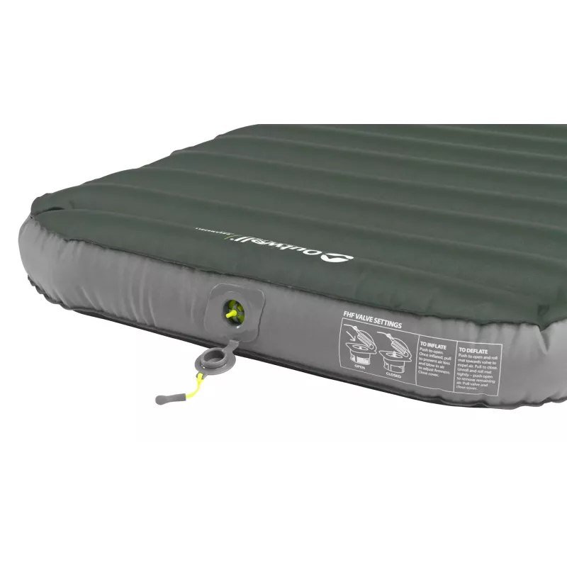 Einzel-Luftmatratze Outwell 400123 — 1950×600×110 mm, Polyester/PVC, grün