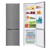 Kühl-Gefrierkombination AMICA FK2525.4UNTX(E) freistehend 250L, silber, Gefrierfach unten, R600a