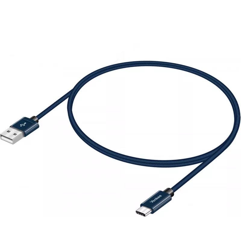 Kabel YENKEE YCU 301 BE USB-A 2.0/USB-C 1m Flieder