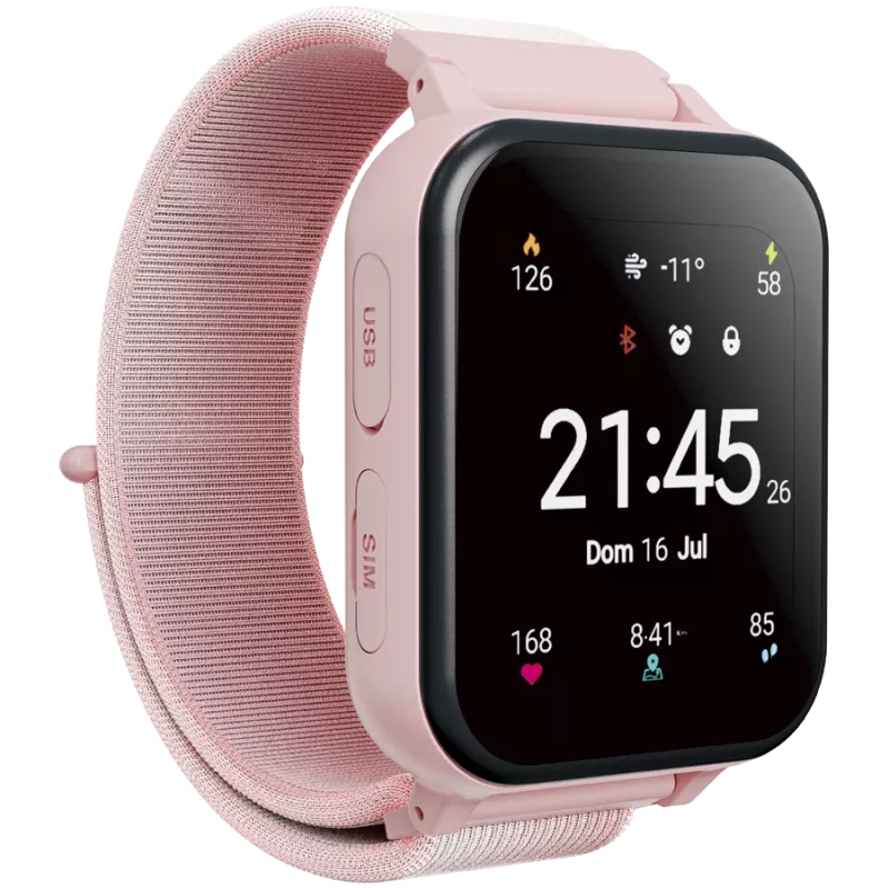 CANYON Kinderuhr Alfie KW-37 MP3 Study&Game Pink