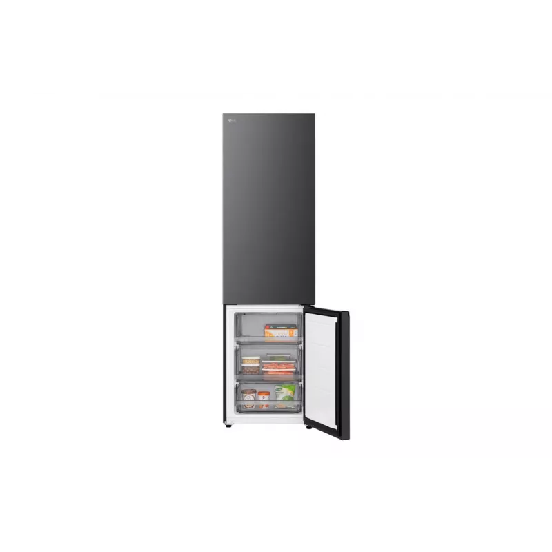 LG GBBSJ1CCEP Kühl-Gefrierkombination Freistehend 333 L Schwarz