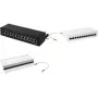 LogiLink - Patchpanel - wandmontierbar - RJ-45 X 12 - Lichtgrau, RAL 7035