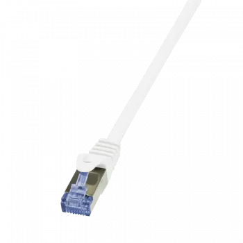 Netzwerkkabel LogiLink PrimeLine Cat.7 RJ-45 S/FTP 0,5 m Weiß
