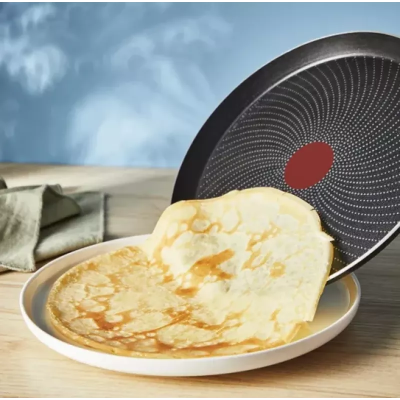 Pfannkuchenpfanne Tefal H0563842 antihaftbeschichtet langlebig, rund 24 cm
