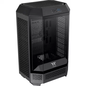 Thermaltake The Tower 300 Black Micro Tower Tempered Glass PC Gaming Gehäuse