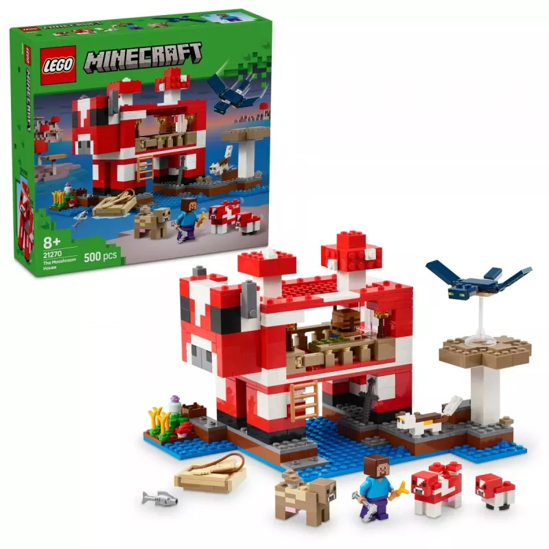 LEGO MINECRAFT 21270 Das Mooshroom-Haus