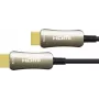 Optisches Hybrid HDMI™ 2.0 Verbindungskabel, 4K2K / UHD 60Hz, vergoldeter Stecker und Kupferkontakte, schwarz, 3m, PYTHON® Serie (GC-M0146)