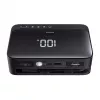Tragbares Ladegerät Baseus Super Energy 6000 mAh – Starthilfe, LiPo 6000 mAh, 300 A Startstrom, 150 PSI, integriertes Display & Taschenlampe, USB-C + USB-A, schwarz