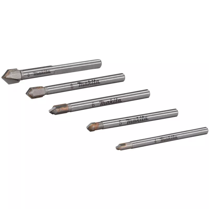 Bohrersatz Makita E-25410 für Glas und Fliesen, 5 Stück