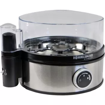 ROMMELSBACHER ER 400 - Eierkocher - 400 W - Edelstahl/Schwarz