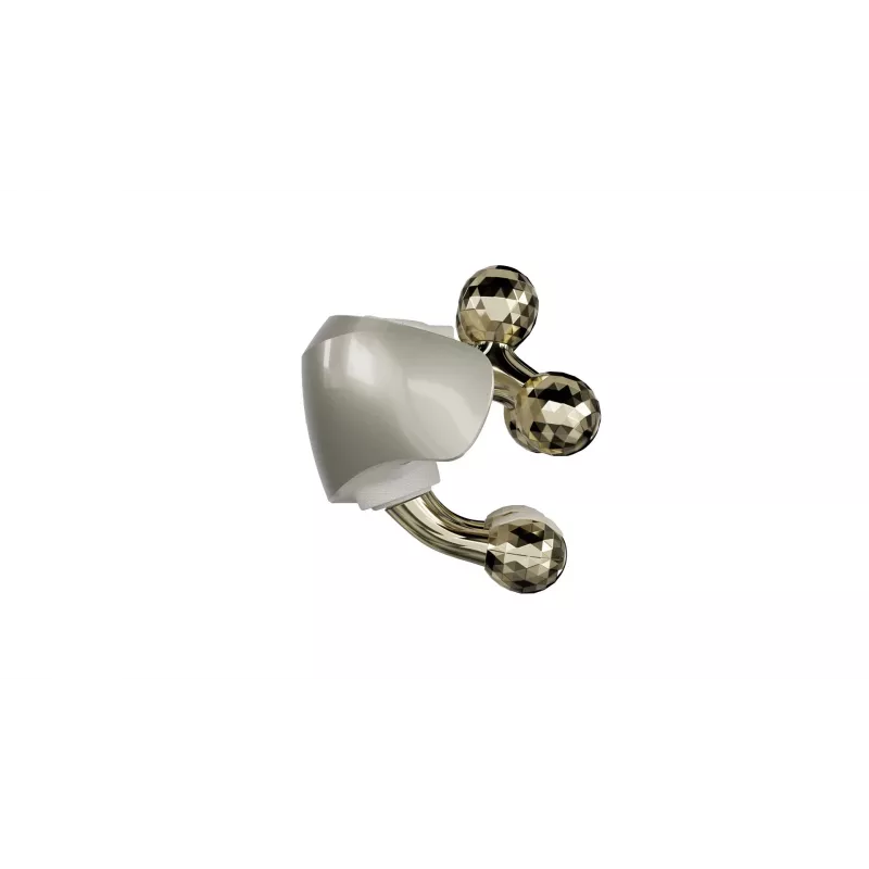 SKG H7 Ultra-E – Goldene Massageköpfe, Kombi-Massage, Kompressionsmassage, Knetmassage, Vibrationsmassage, Nacken, Schultern, Gold, Kunststoff, Tasten, Batterie