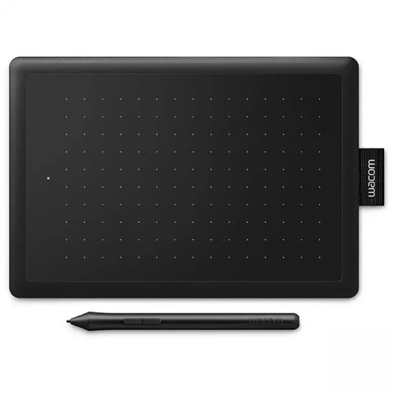 Wacom One by Small Grafiktablett Schwarz 2540 lpi 152 x 95 mm USB