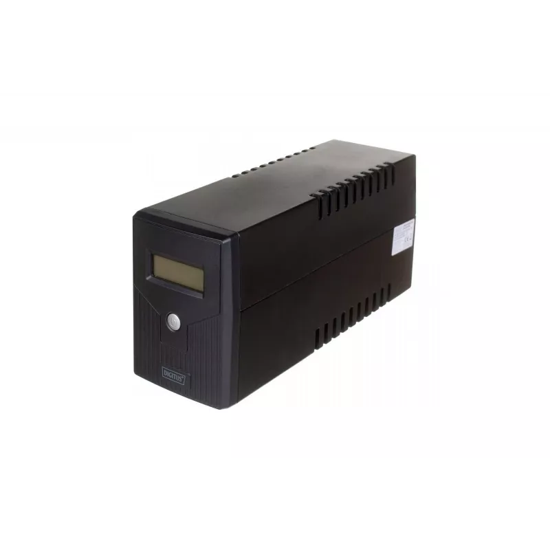 Unterbrechungsfreie Stromversorgung DIGITUS DN-170064-LCD-B 800VA 480W Line-Interactive mit LCD