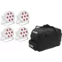 LED Spot-Licht EUROLITE SLS-7 HCL 4x Weiß mit Softbag