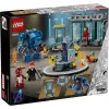 LEGO Marvel Iron Man Laboratorium Rüstkammer 76315 Spielset – 384 Teile, 5 Minifiguren, Präsentationsbereich