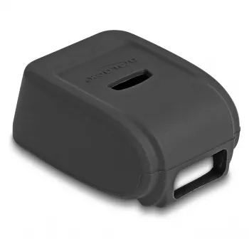 DeLOCK 90508 Schutzhülle für Ringscanner Schwarz Silikon