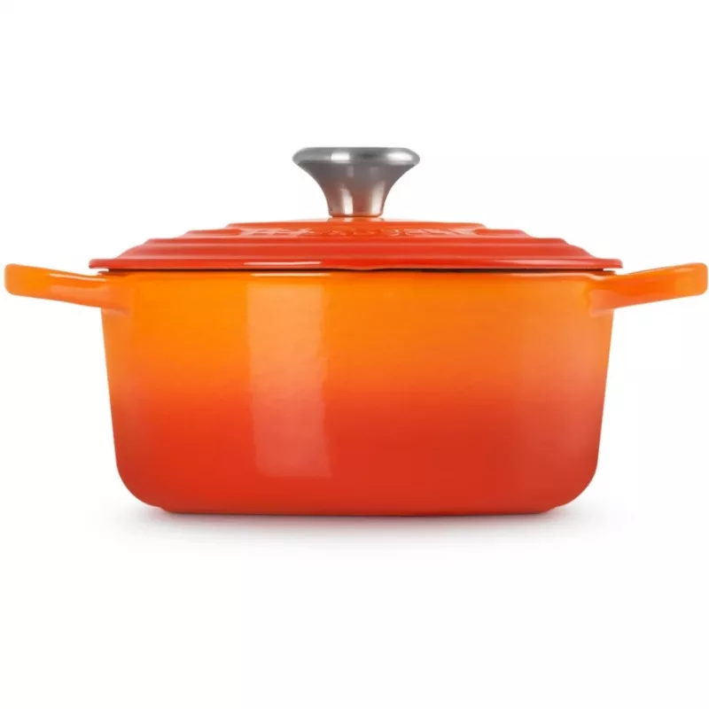 Le Creuset Signature Bräter rund 18 cm vulkanisch
