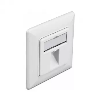 Wanddose Keystone 1 Port DeLOCK 86981