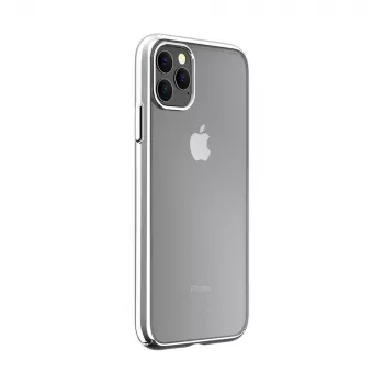 Schutz-Hartschale Devia Glimmer-Serie für iPhone 11 Pro Max, silber, PC