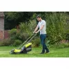 Ryobi OLM1833B Rasenmäher Schiebemäher Akku Schwarz, Grün