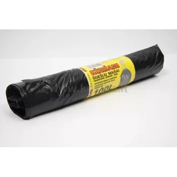 Müllbeutel mit Zugband, 100 l/10 Stk., 35 Mikrometer