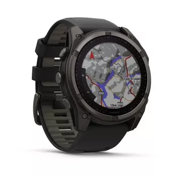 Garmin fenix 8 3,56 cm (1,4) 51 mm Digital 280 x 280 Pixel Touchscreen Titan Wi-Fi GPS (Satellit)
